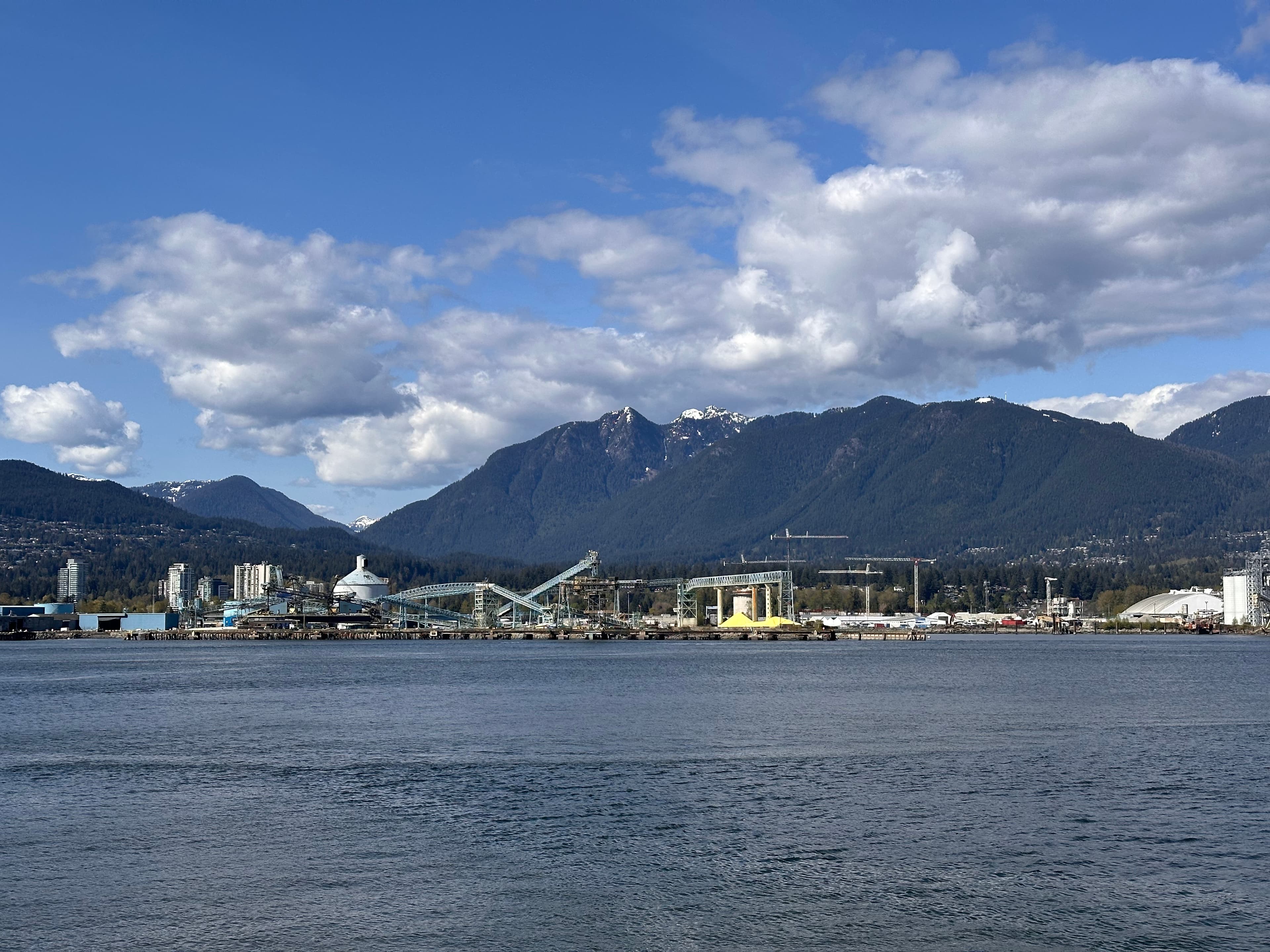Mountains and industry