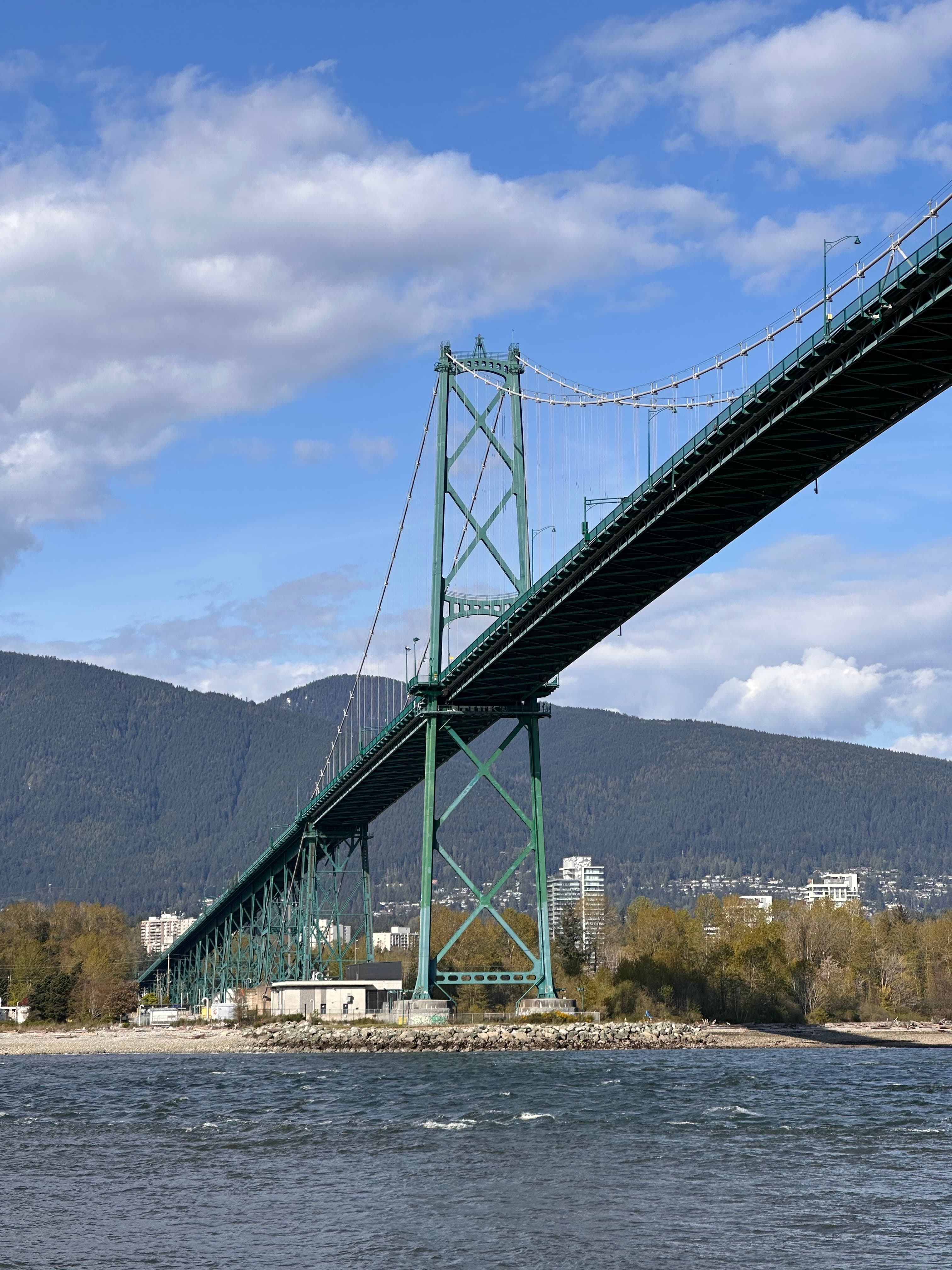 Vancouver Bridge closeup